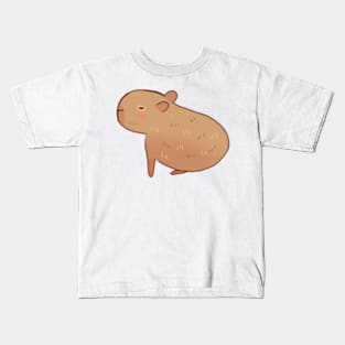 Cute Capybara art Kids T-Shirt